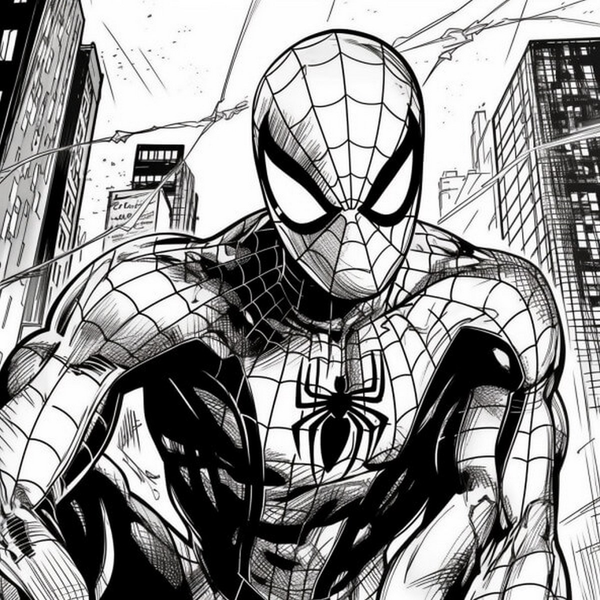 Tranh tô màu siêu nhân