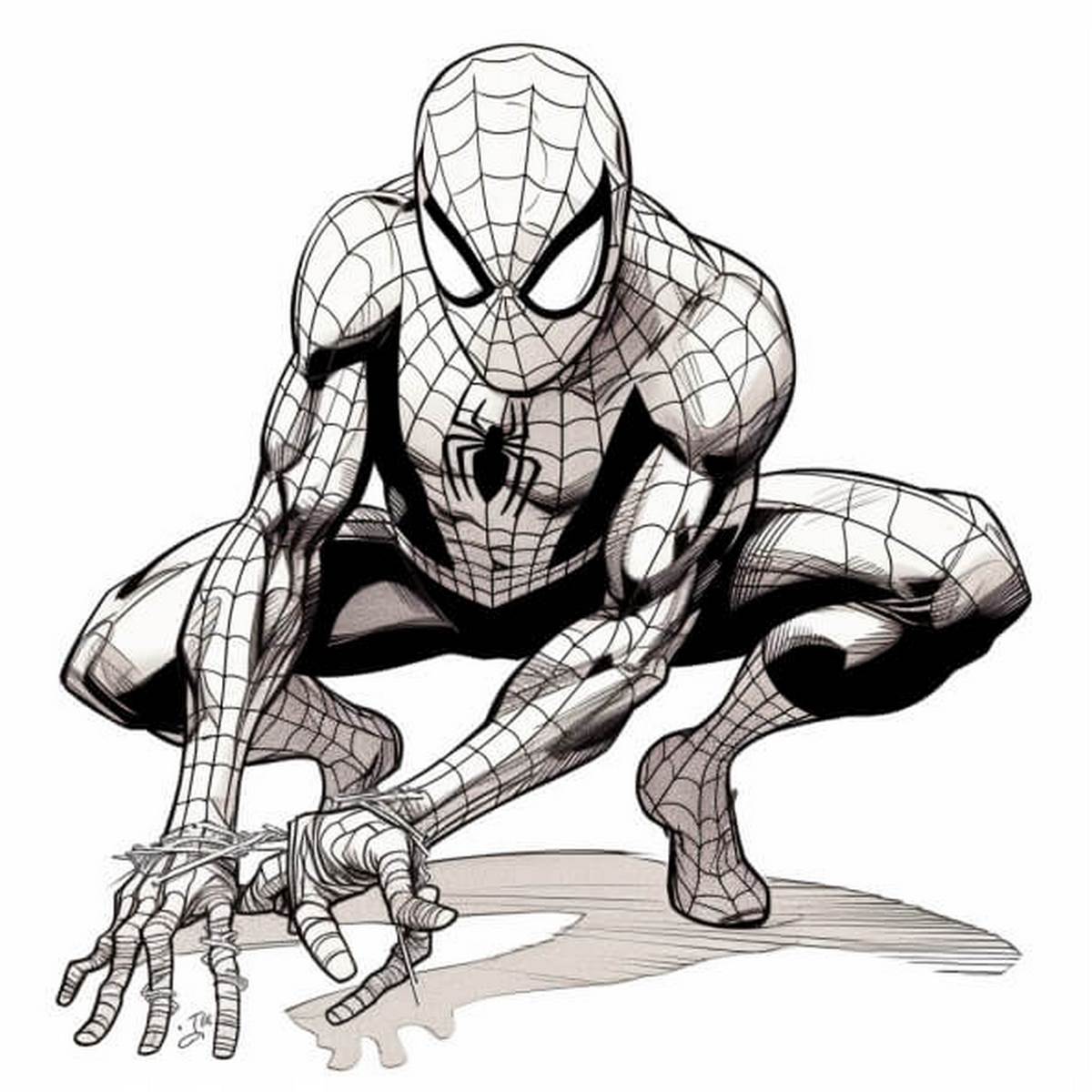 Tranh tô màu siêu nhân