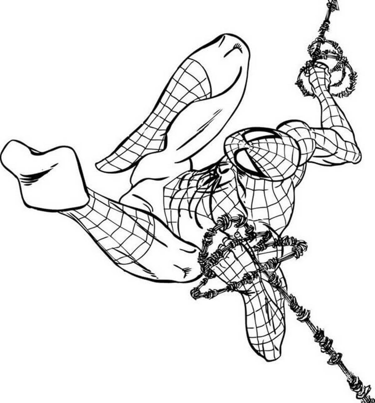 Tranh tô màu siêu nhân