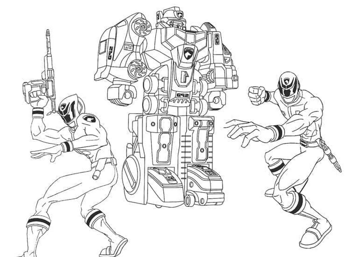 Tranh tô màu siêu nhân