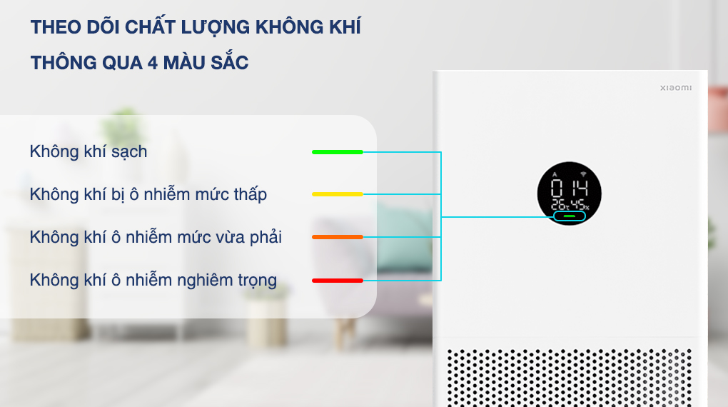 Đèn cảnh báo chất lượng không khí