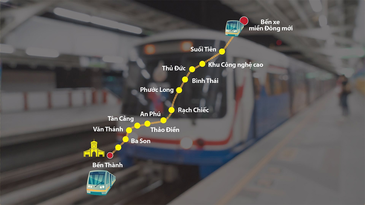 Cách tìm tuyến xe buýt đi ga Metro Cách tìm tuyến xe buýt đi ga Metro