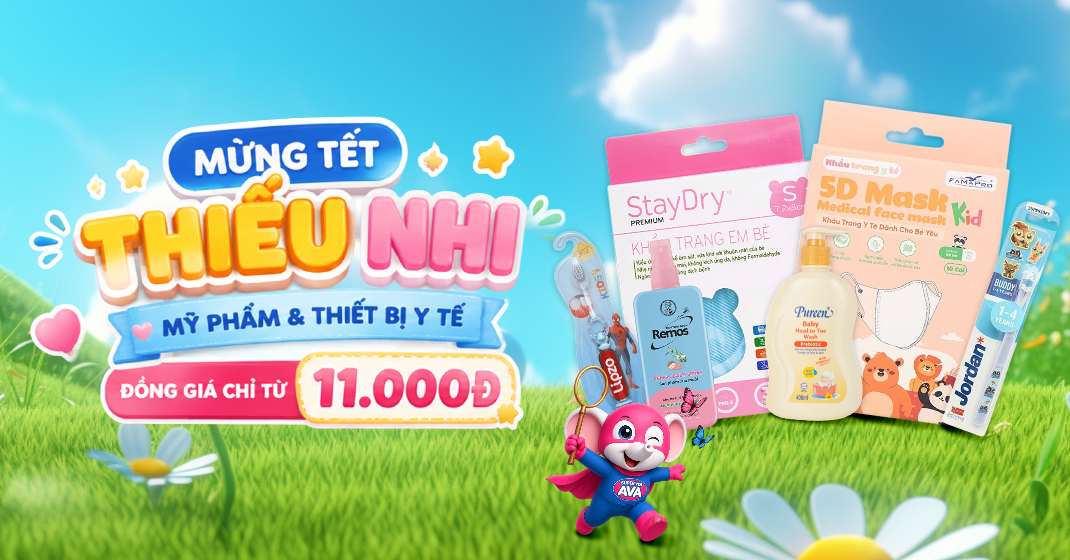 AVAKids sale sốc chỉ từ 11K AVAKids sale sốc chỉ từ 11K