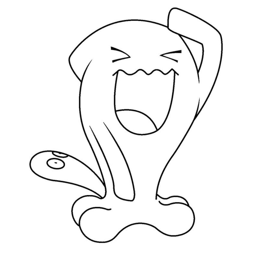 Tranh tô màu Pokemon đơn giản số 3