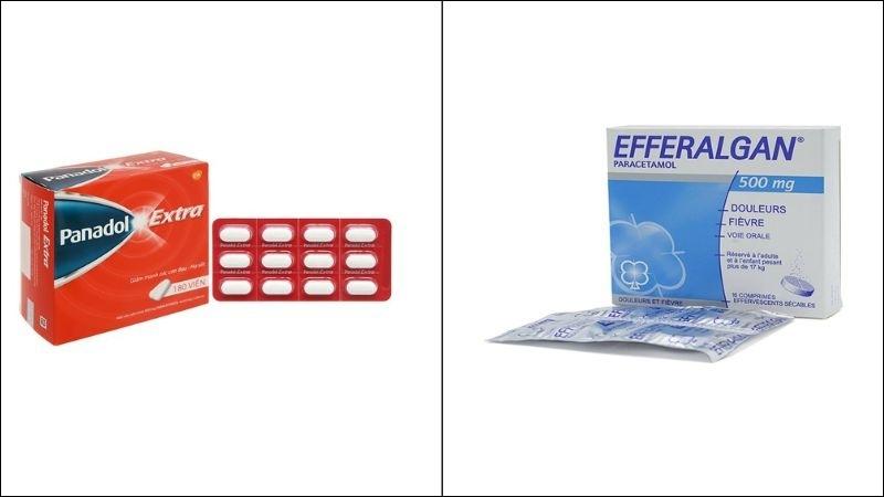 Efferalgan và Panadol có thể thay thế lẫn nhau trong điều trị