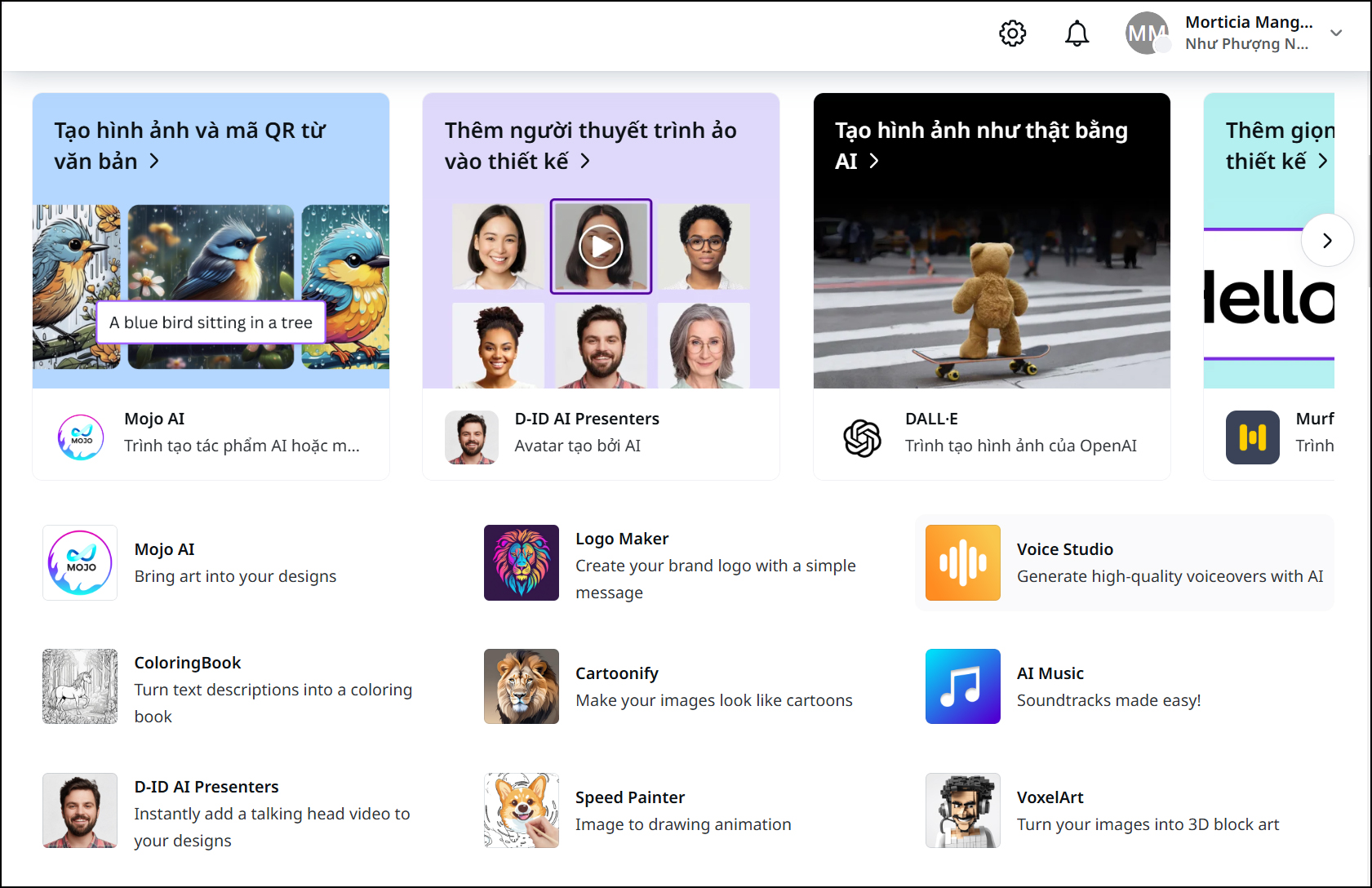 Cách sử dụng Canva AI