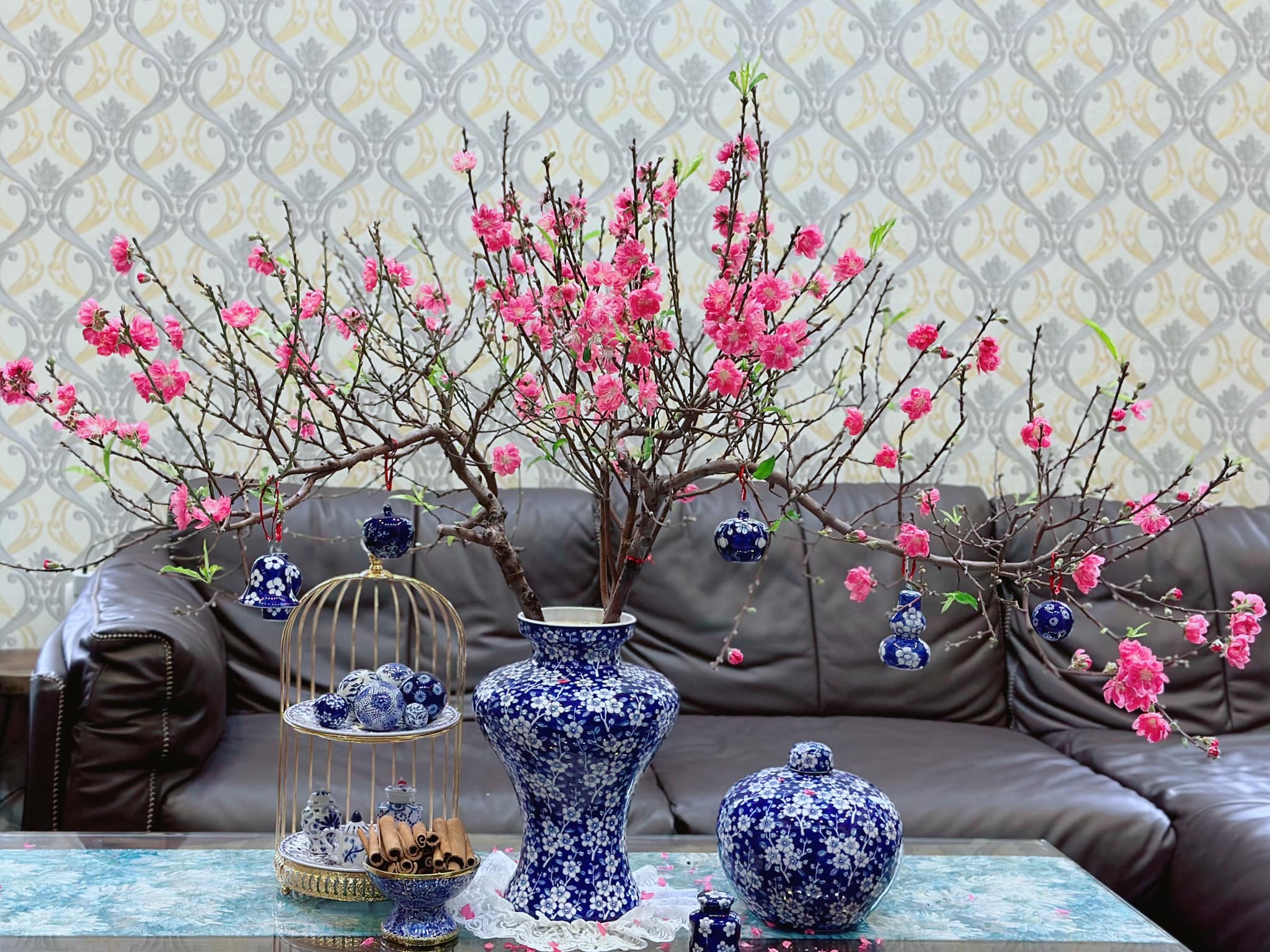 Tăng tốc vận chuyển hoa đào Tết bằng container: Hà Nội – TP.HCM cao điểm cuối năm