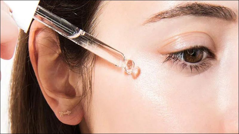 Liều lượng serum mỗi lần sử dụng chỉ cần một vài giọt