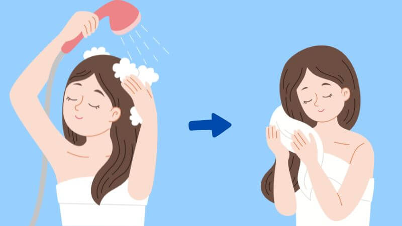 Nên gội đầu trước khi hấp tóc hoặc hấp xong đợi tóc thật nguội rồi mới gội