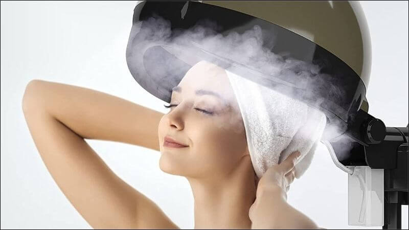 Hấp tóc là một trong các bước của chu trình dưỡng tóc