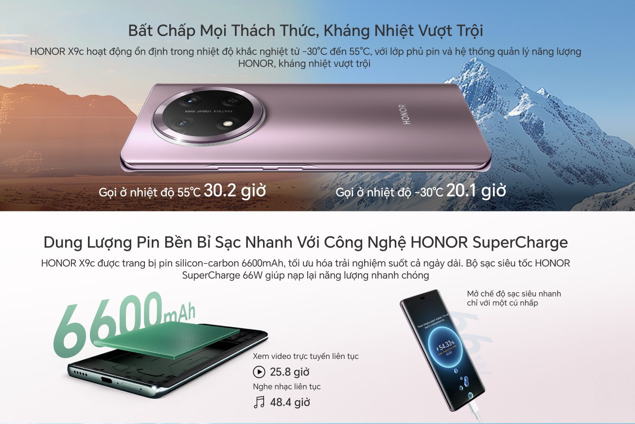 Hotsale mở bán HONOR X9c Smart 5G đặc quyền và HONOR X9c 5G: Tặng HONOR Band 9, tai nghe cùng nhiều ưu đãi khác