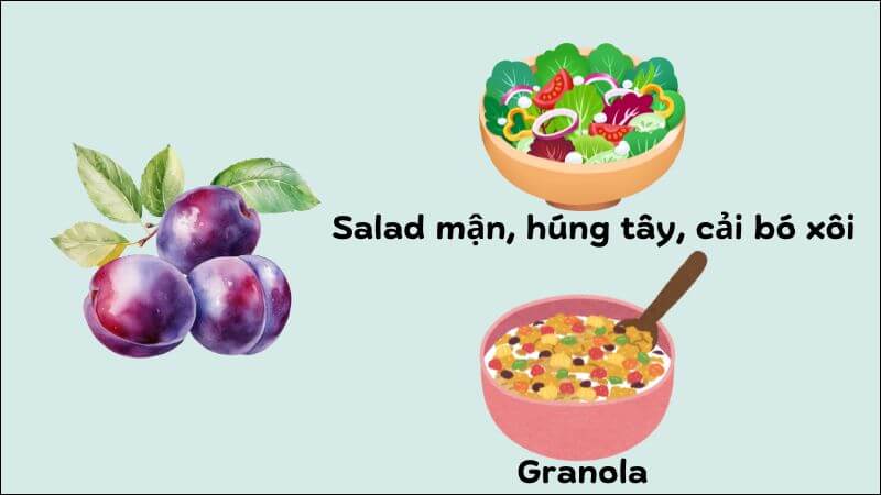 Bạn có thể dùng mận tươi hay chế biến thành mận khô để thưởng thức