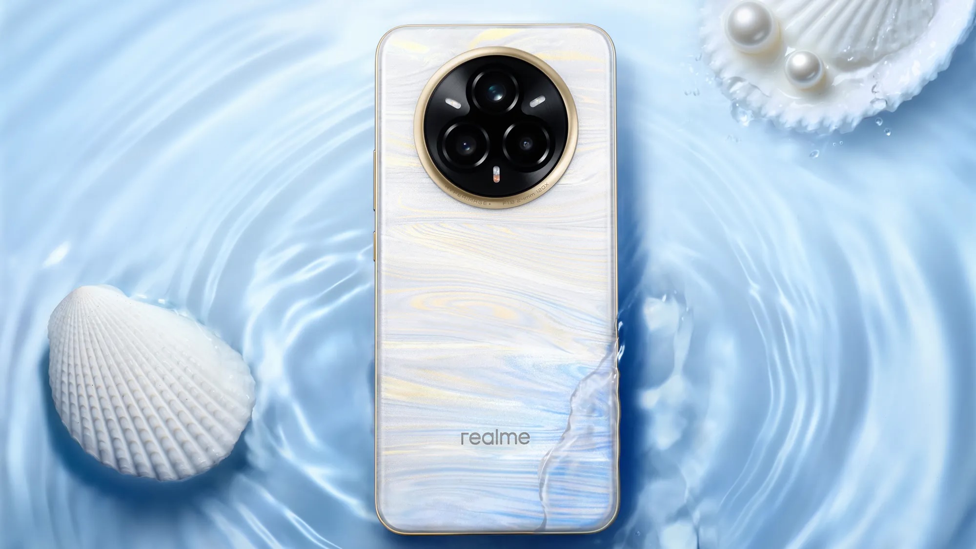 realme 14 Pro series bản da lộn được hé lộ với màn hình AMOLED cong