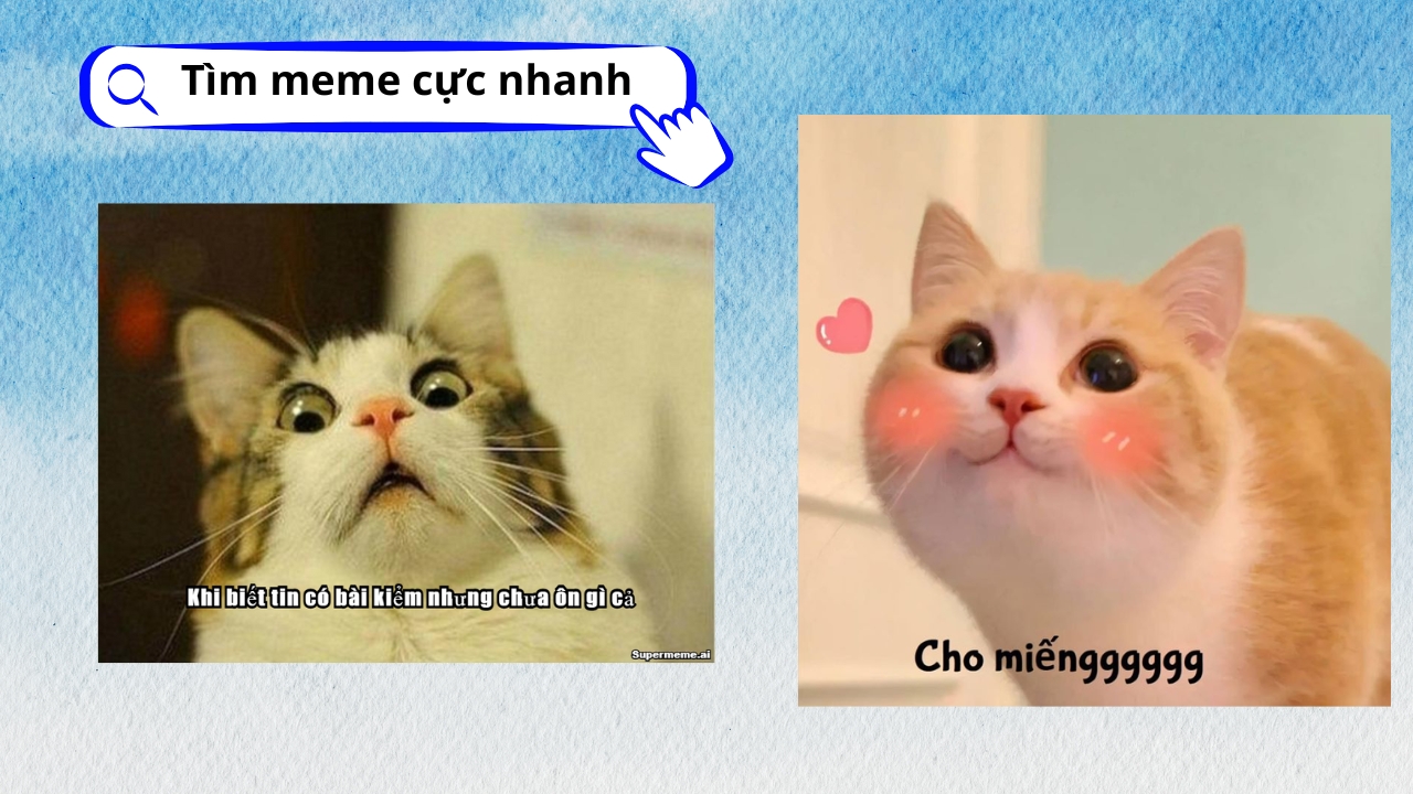 Cách tìm kiếm meme bằng AI