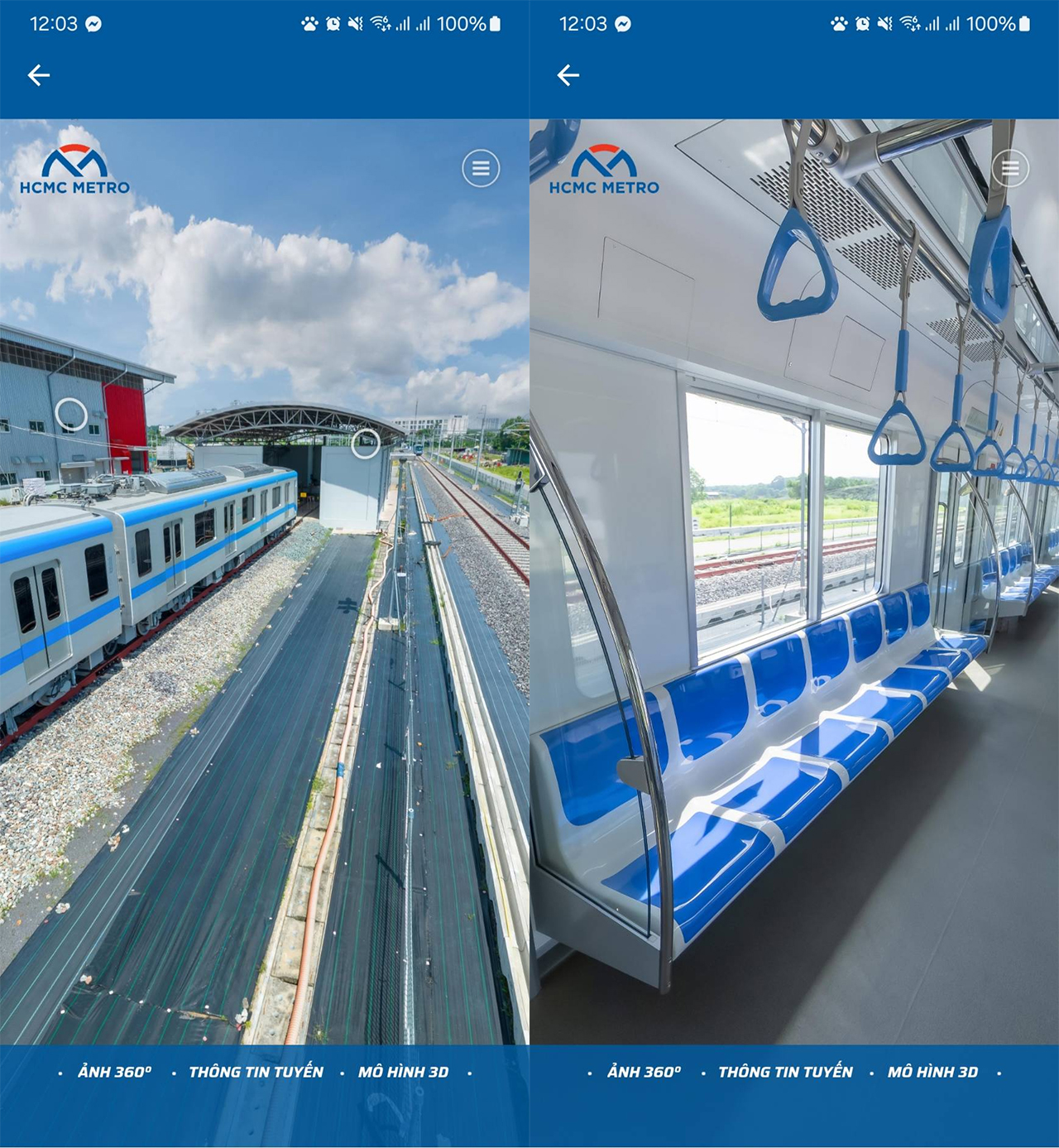 Cách tham quan Metro số 1 online