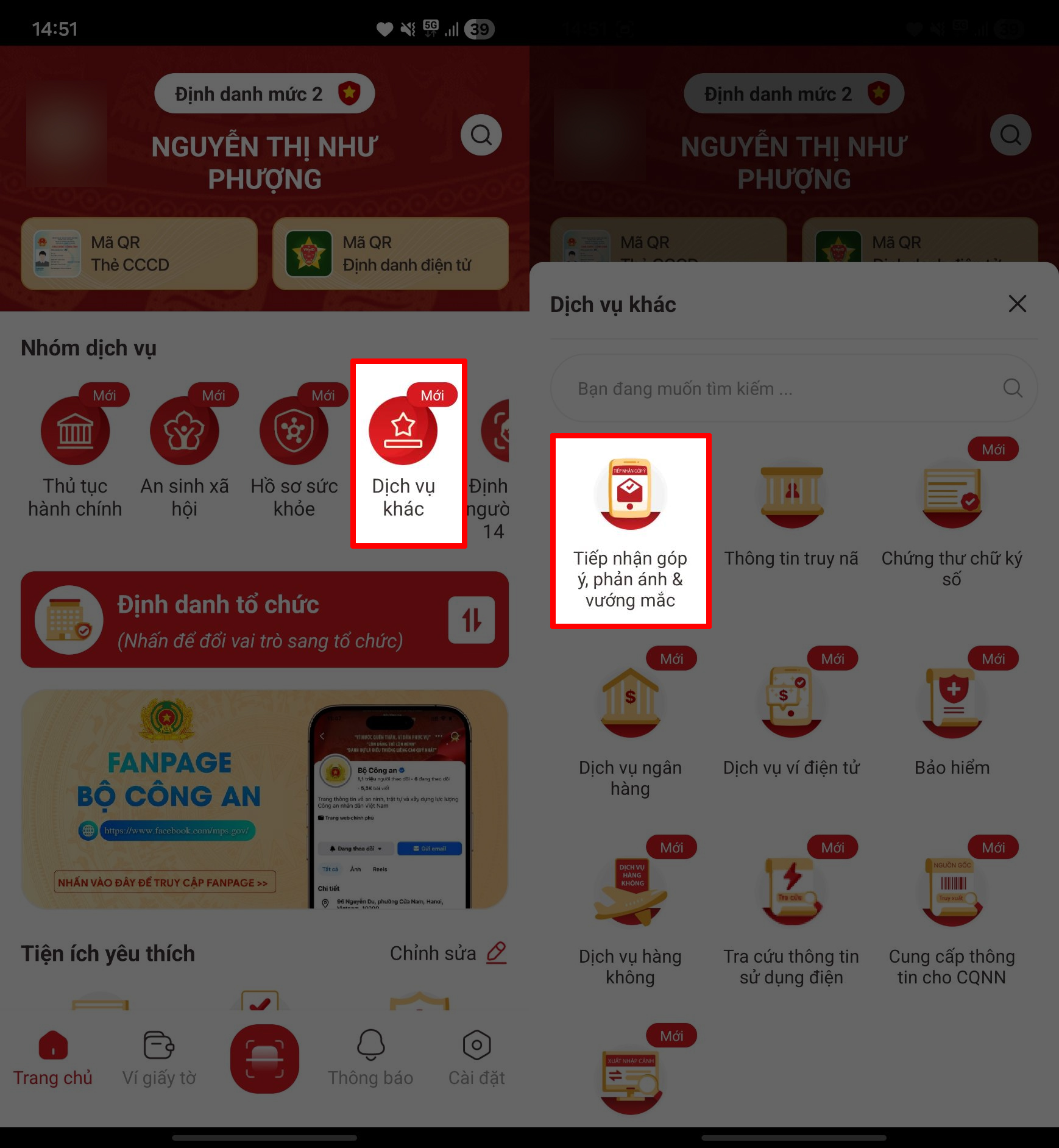 Cách phản ánh vi phạm giao thông trên VNeID