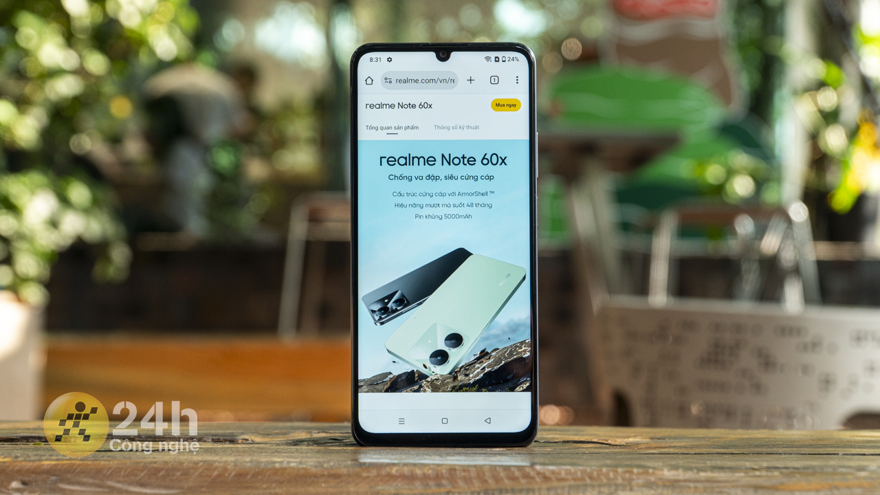 Đi tìm những điểm nhấn đáng tiền có mặt trên chiếc smartphone realme Note 60X