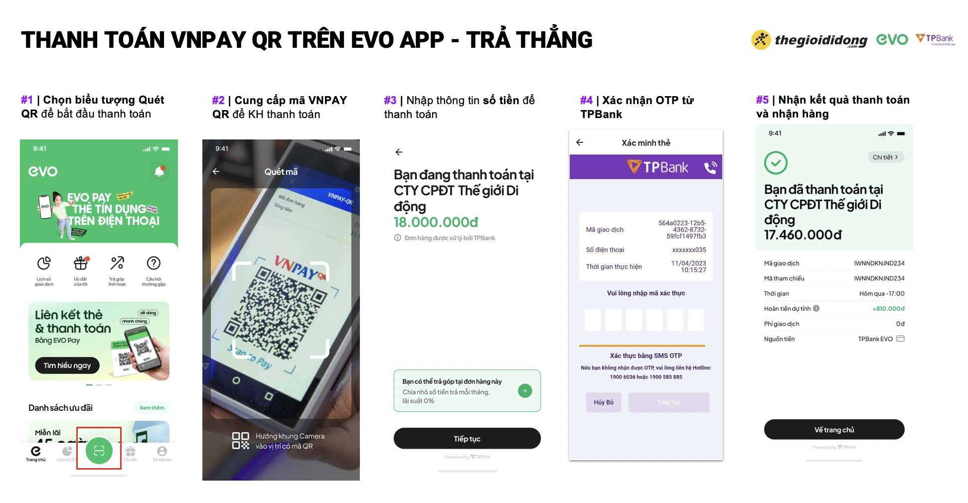 Kh&aacute;ch h&agrave;ng thanh to&aacute;n giao dịch đầu ti&ecirc;n từ 5 triệu để nhận th&ecirc;m ưu đ&atilde;i PMH 500.000đ