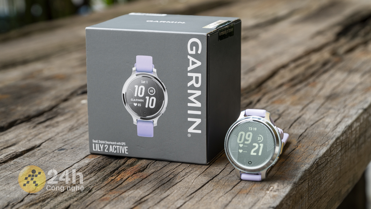 Garmin Lily 2 Active: Kết tinh của thời trang và công nghệ khi hòa quyện vào nhau