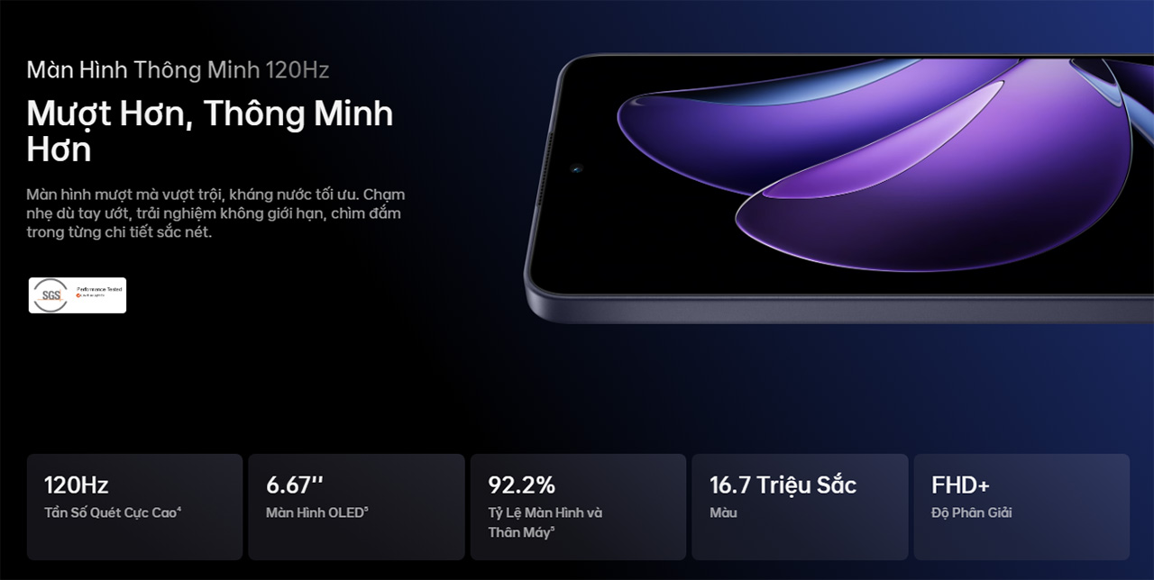 Khả năng hiển thị ấn tượng trên OPPO Reno13 F và Reno13 F 5G. Khả năng hiển thị ấn tượng trên OPPO Reno13 F và Reno13 F 5G.