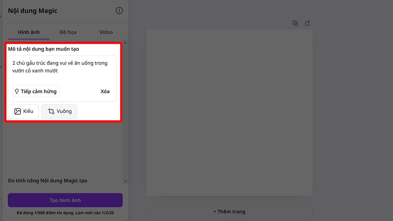 Cách tạo ảnh từ văn bản bằng Canva AI Cách tạo ảnh từ văn bản bằng Canva AI