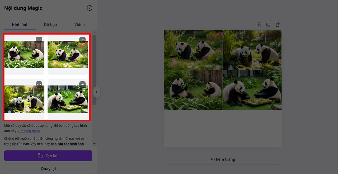 Tạo ảnh từ văn bản bằng Canva AI Tạo ảnh từ văn bản bằng Canva AI