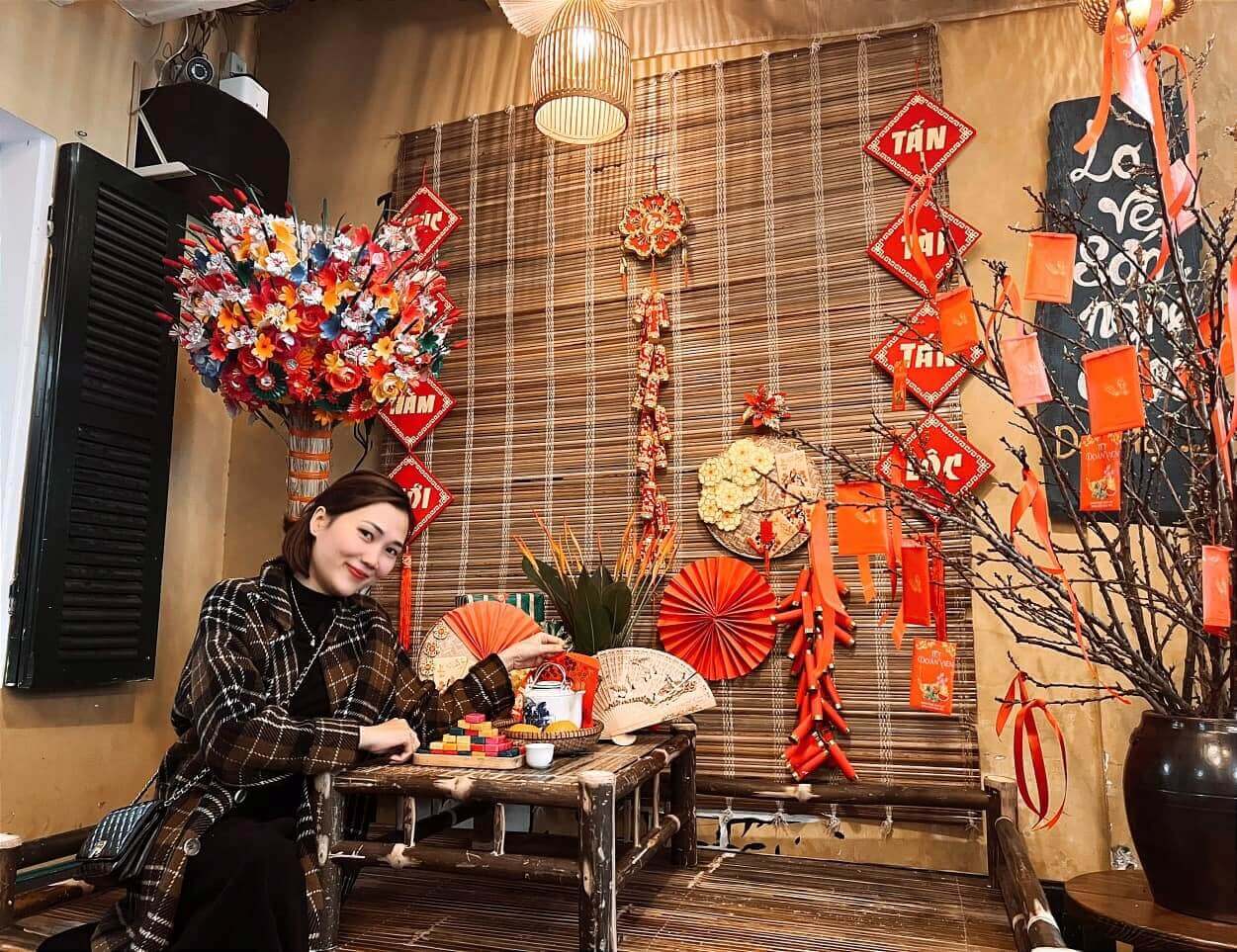 Mành tre tết xưa