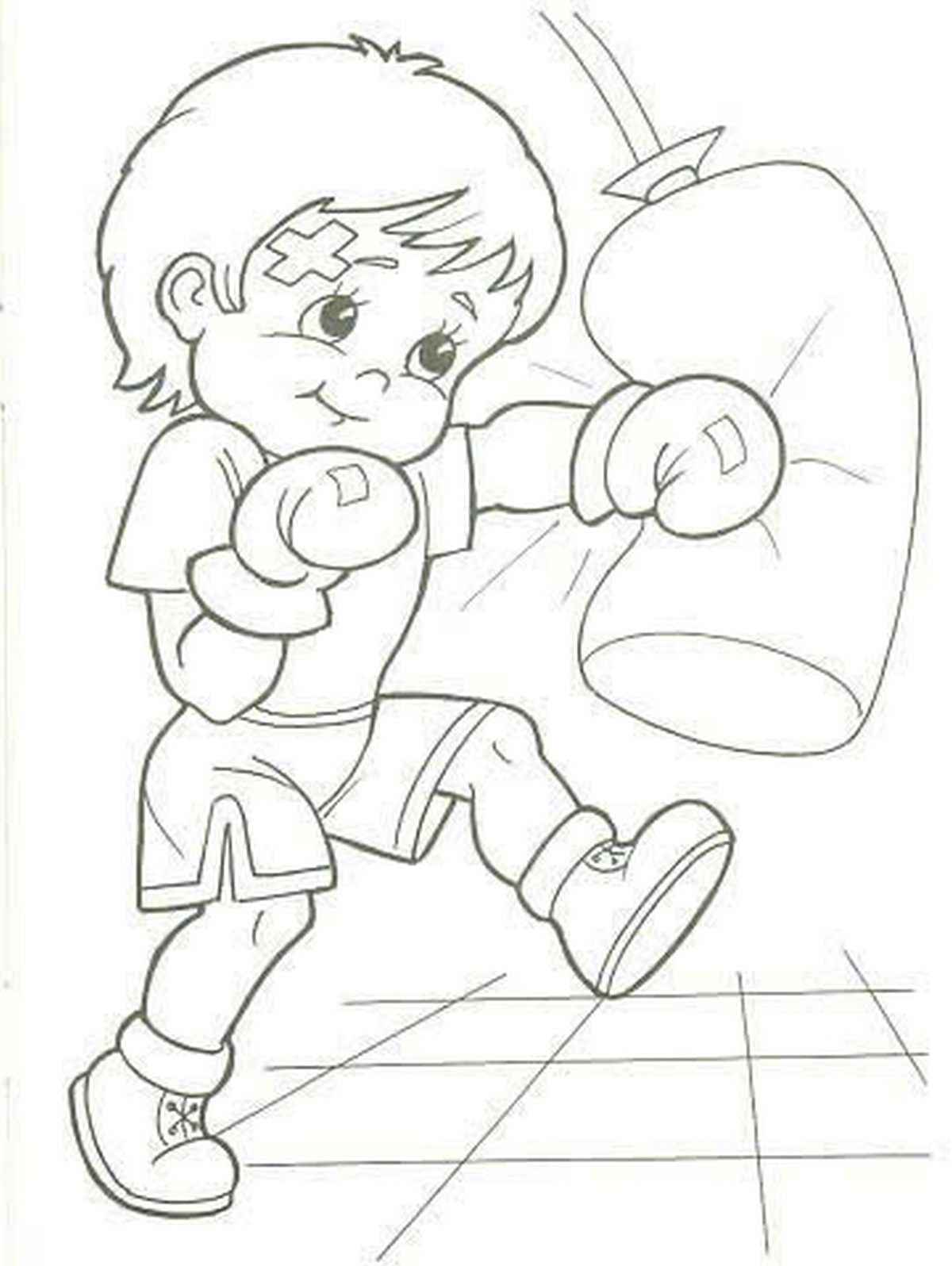 Tranh tô màu hoạt động ở trường mầm non số 27