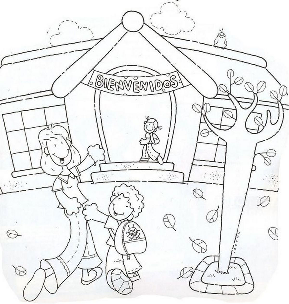 Tranh tô màu mầm non cho bé số 16