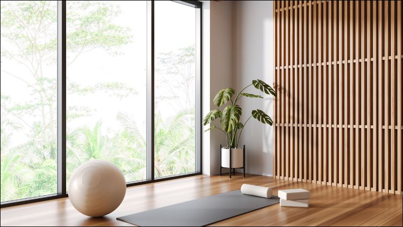 Một nơi yên tĩnh và ấm áp, thoải mái có thể giúp bạn thiền định tốt hơn