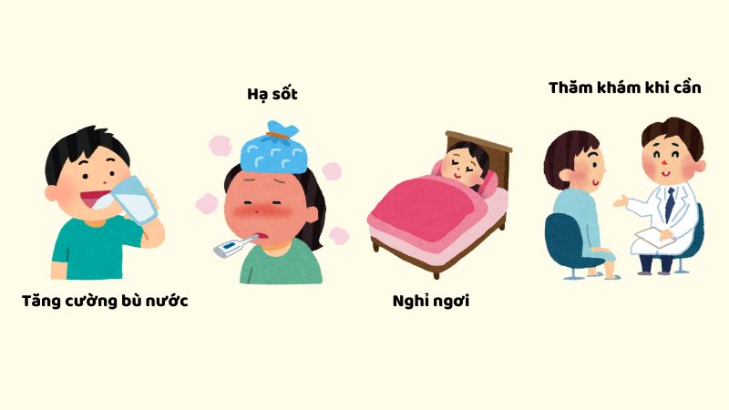 Tập trung điều trị giảm triệu chứng, giúp cơ thể nhanh chóng hồi phục