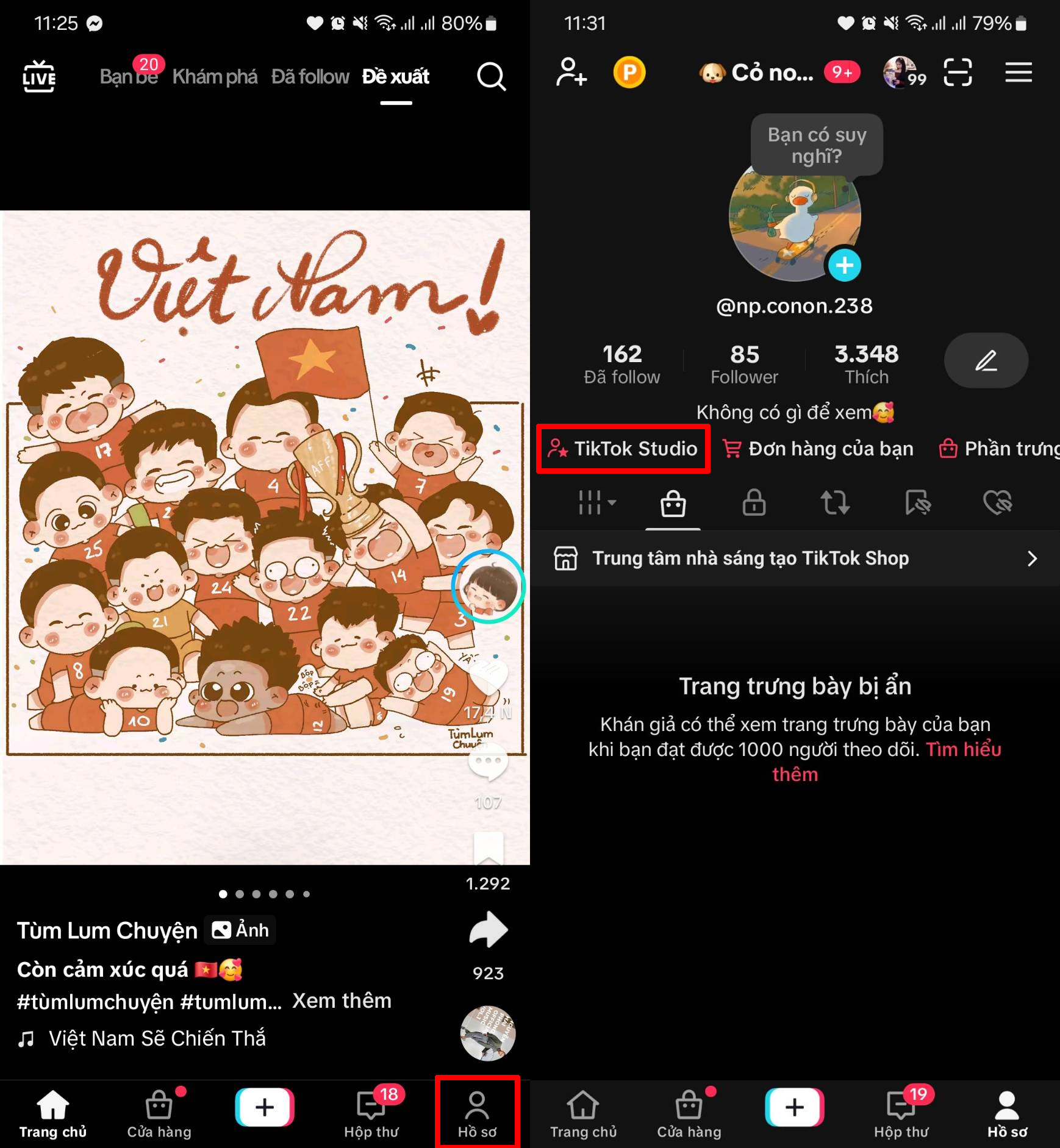 Cách kiểm tra tài khoản TikTok có vi phạm không