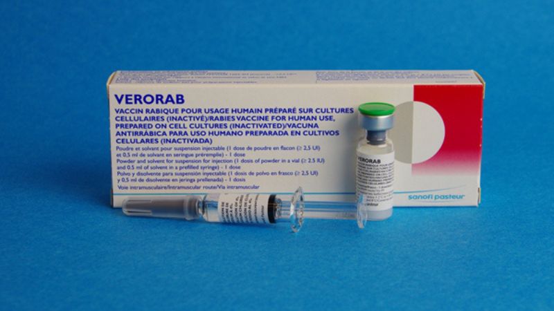 Verorab là loại vắc xin dại được lưu hành ở Việt Nam