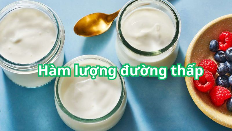 Bạn nên ưu tiên sữa chua có hàm lượng đường thấp