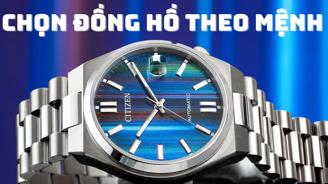 Bí quyết chọn đồng hồ phù hợp với bản mệnh trong dịp Tết 2025