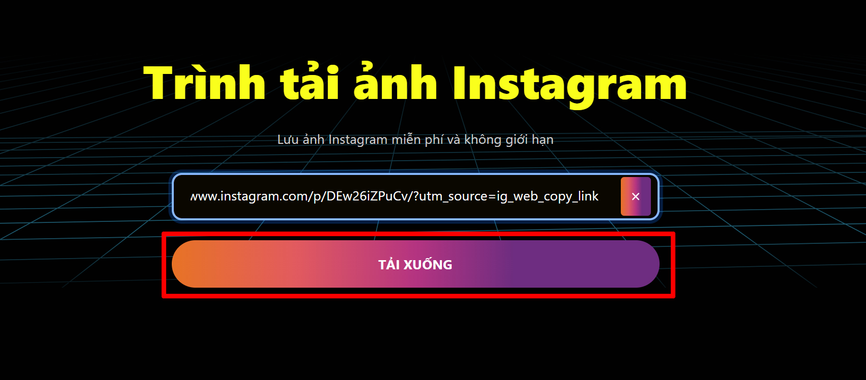 Cách tải ảnh Instagram về máy tính