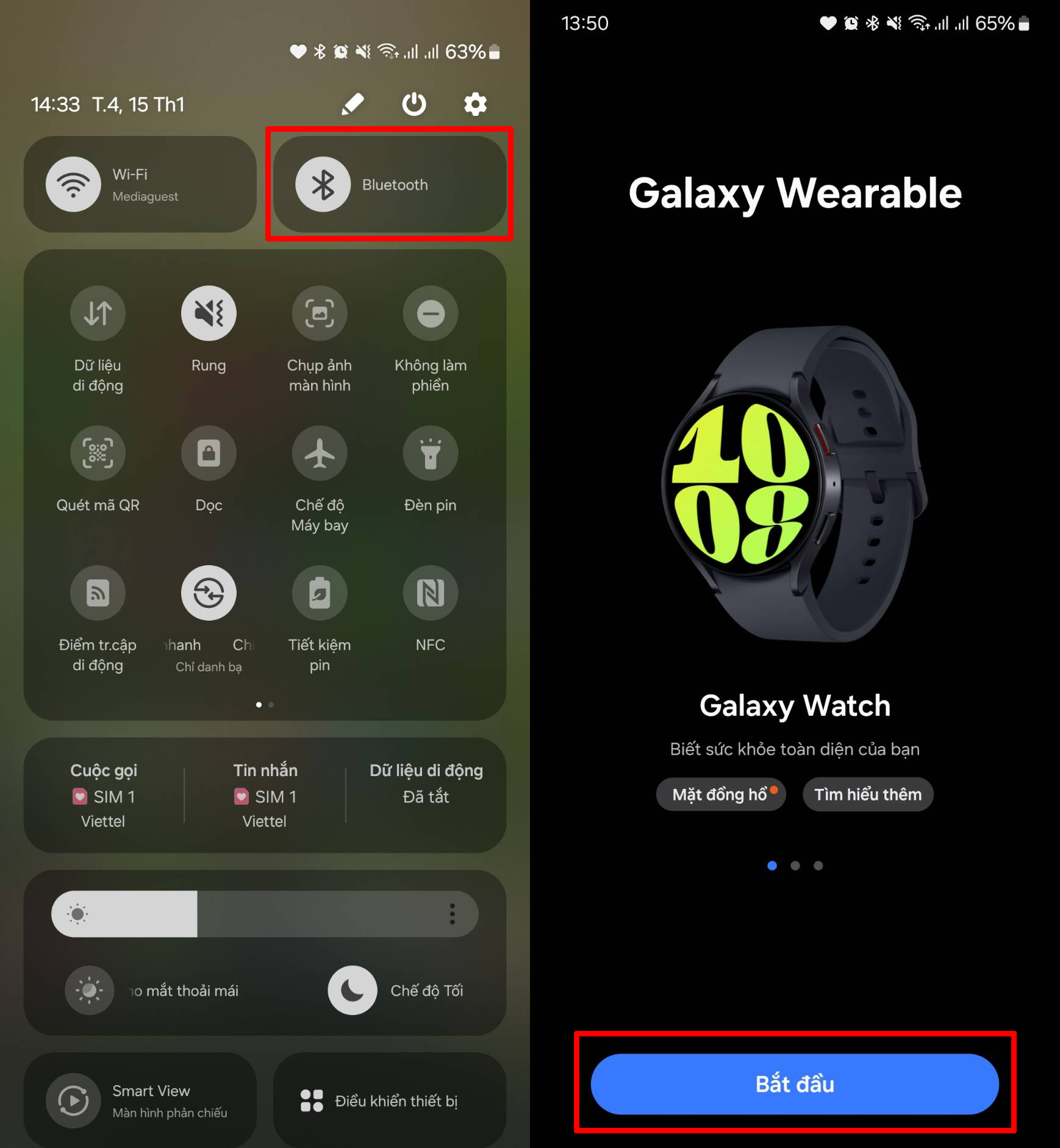 Cách sử dụng ứng dụng Galaxy Wearable Cách sử dụng ứng dụng Galaxy Wearable