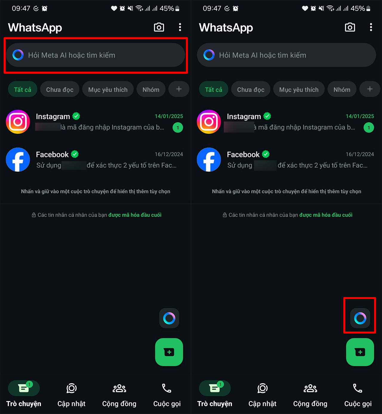 Cách sử dụng meta AI trong WhatsApp Cách sử dụng meta AI trong WhatsApp