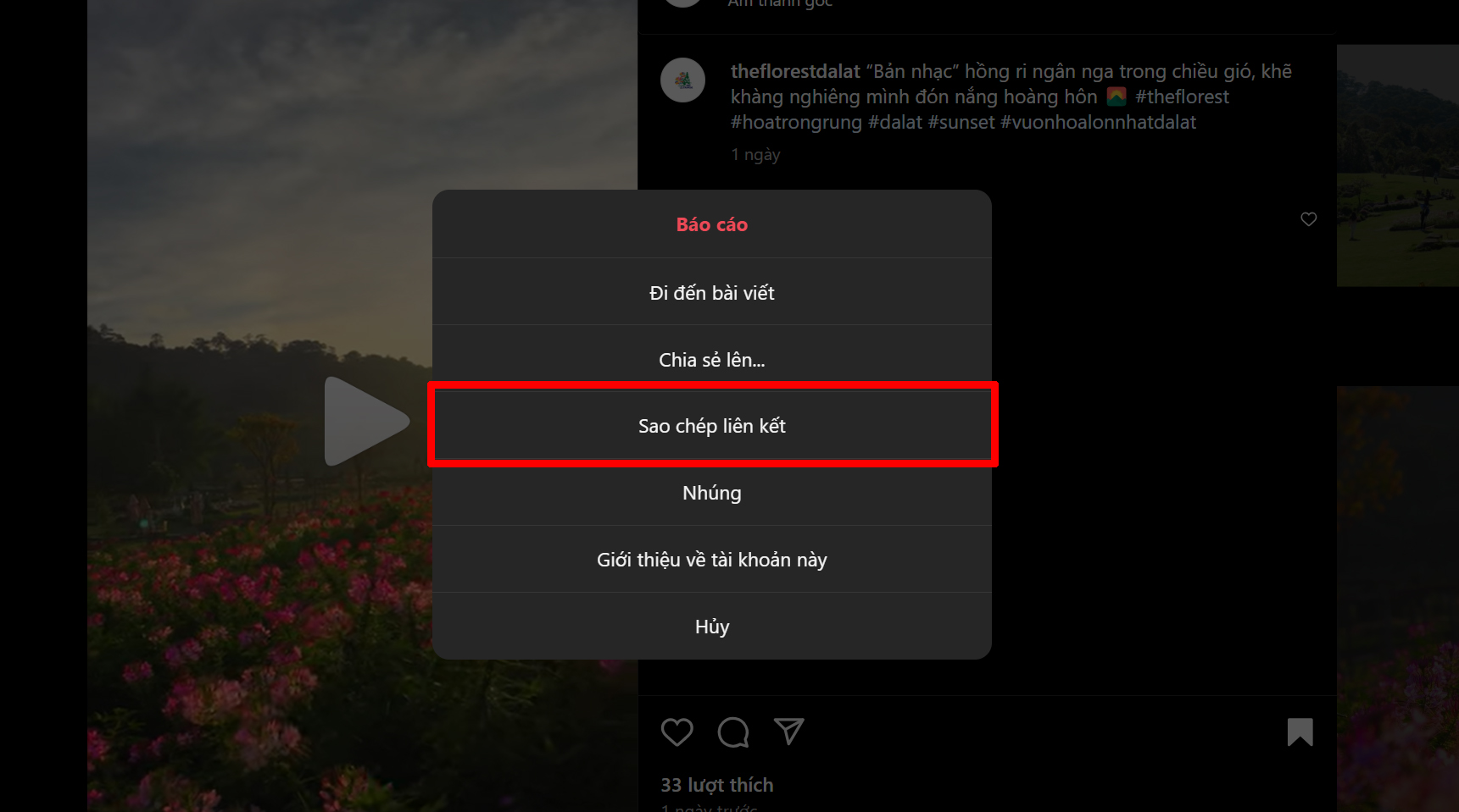Cách tải video Reels Instagram về máy tính