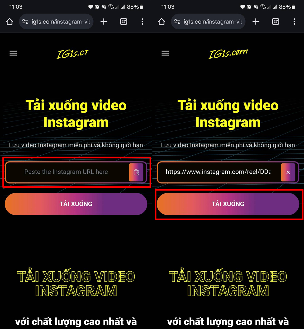 Cách lưu video trên Instagram về điện thoại