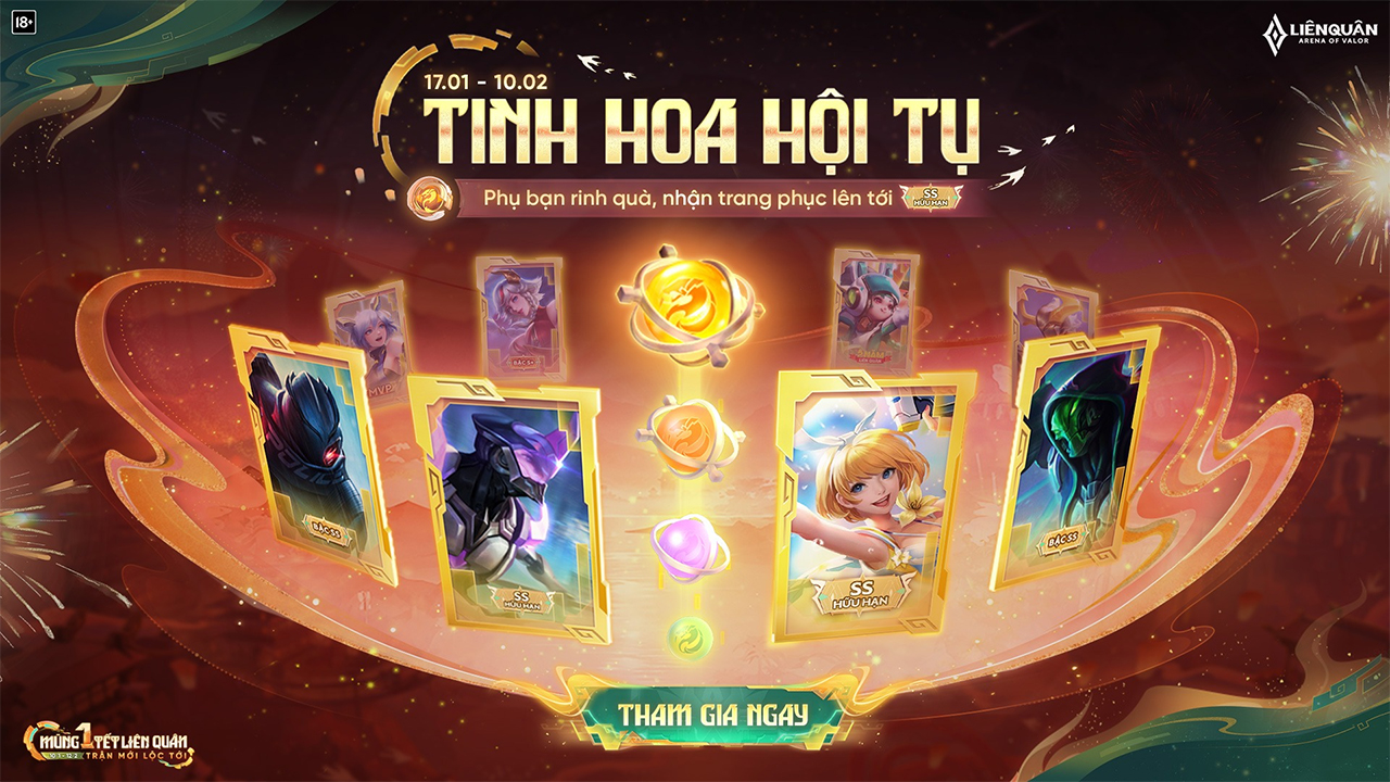 Cách nhận Skin SS miễn phí trong Liên Quân Mobile