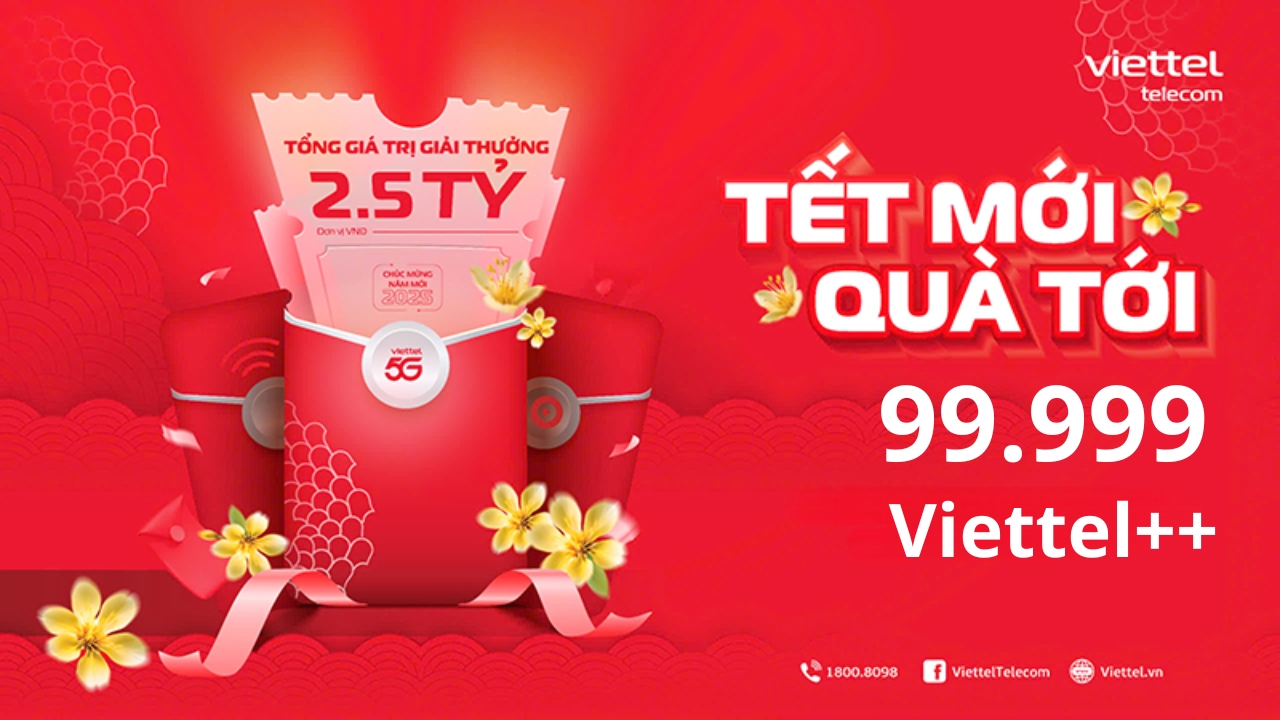 Cách nhận 99.999 điểm Viettel ++ miễn phí