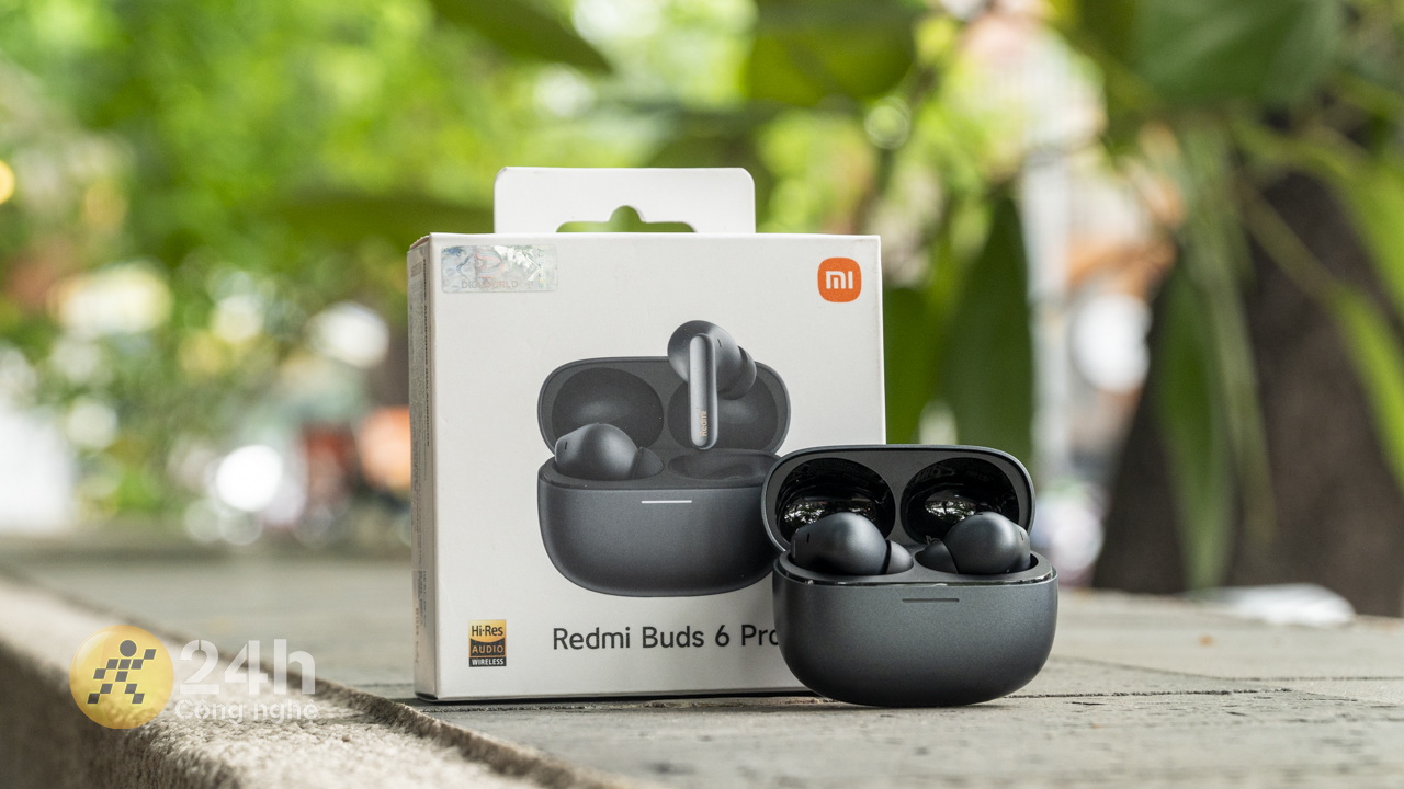 Redmi Buds 6 Pro được đóng gói chỉn chu.