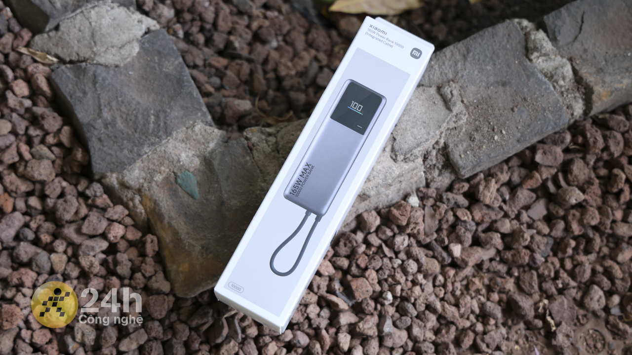 Trên tay Xiaomi 165 W 10.000 mAh: Hoàn thiện tốt, công suất 165 W