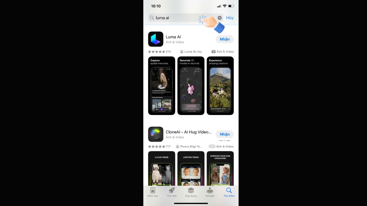 Truy cập vào App Store trên iPhone hoặc iPad và nhập tên của phần mềm để tìm kiếm. Truy cập vào App Store trên iPhone hoặc iPad và nhập tên của phần mềm để tìm kiếm.