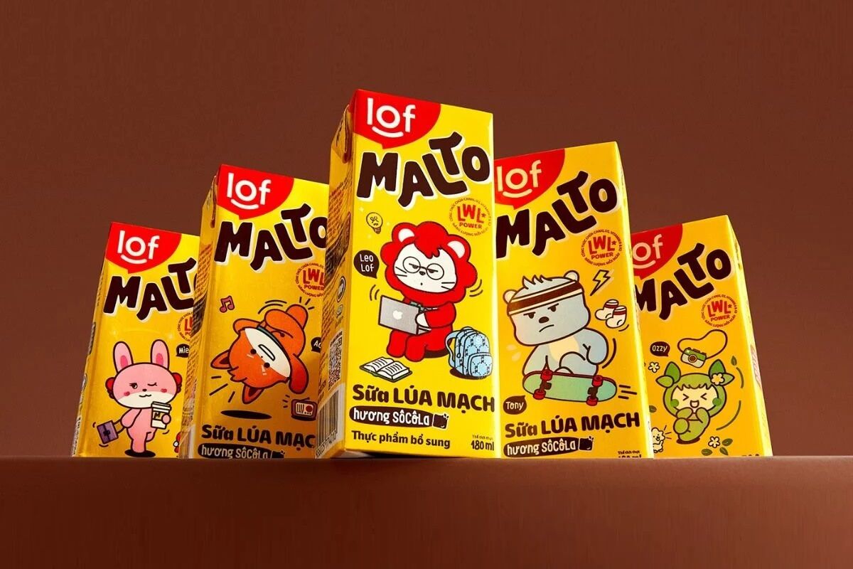 Thức uống Sữa Lúa Mạch Lof Malto