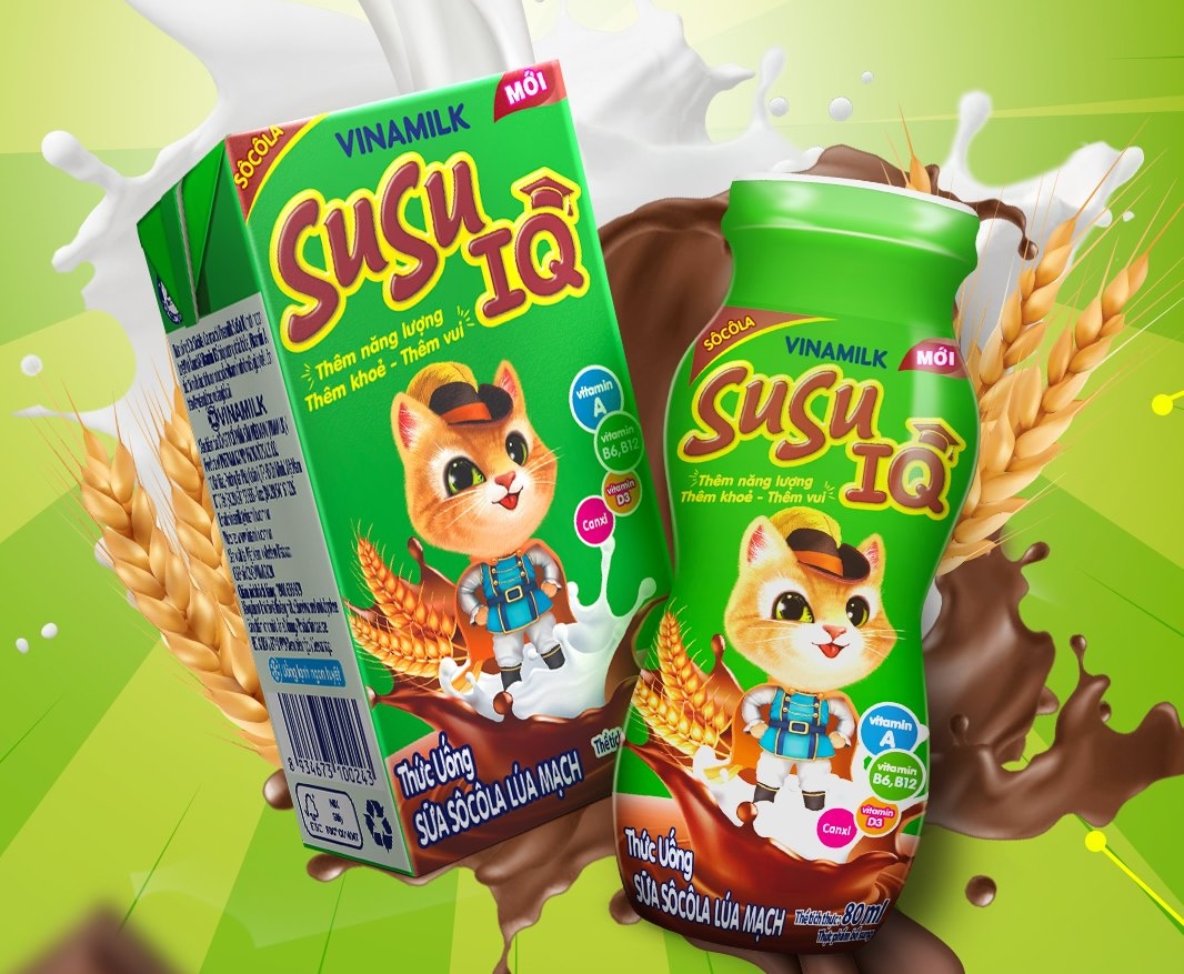 Sữa Socola Lúa mạch Vinamilk Susu