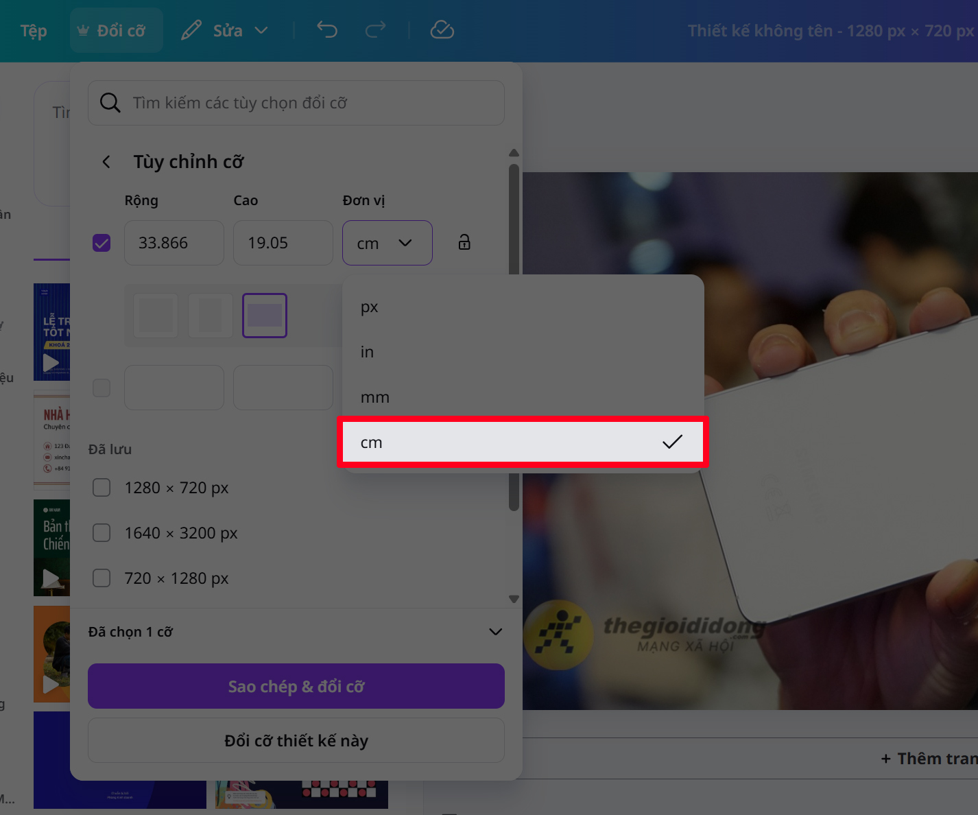 Cách in thiết kế Canva không bị vỡ 