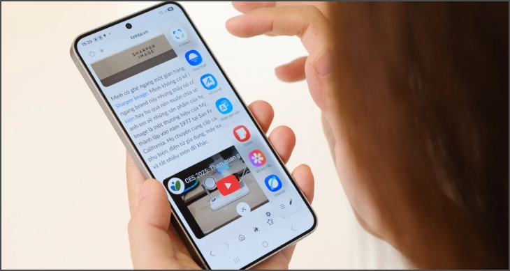 Với Samsung S25 Ultra, bạn có thể tìm kiếm mọi thứ, từ văn bản, hình ảnh, âm thanh đến video, chỉ bằng cách khoanh vùng