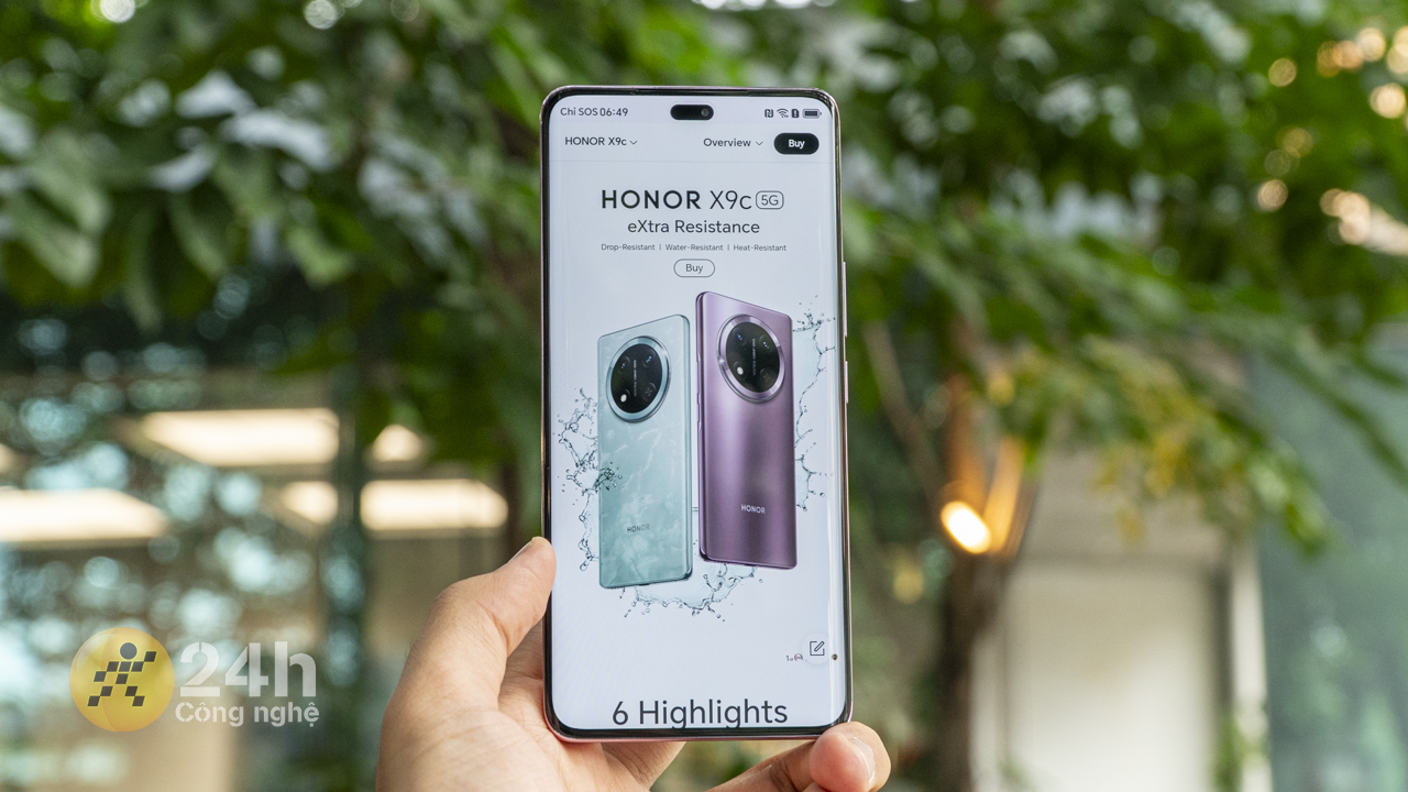 HONOR X9c: Chiếc điện thoại 